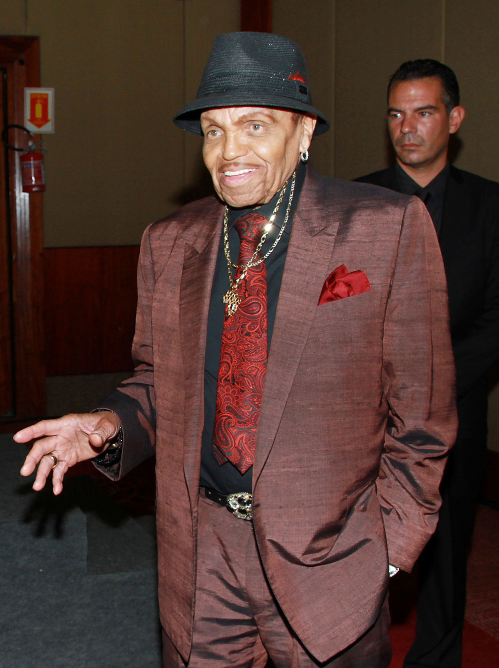 Joe Jackson attends a press conference in Sao Paulo, Brazil - 23 Jul 2015