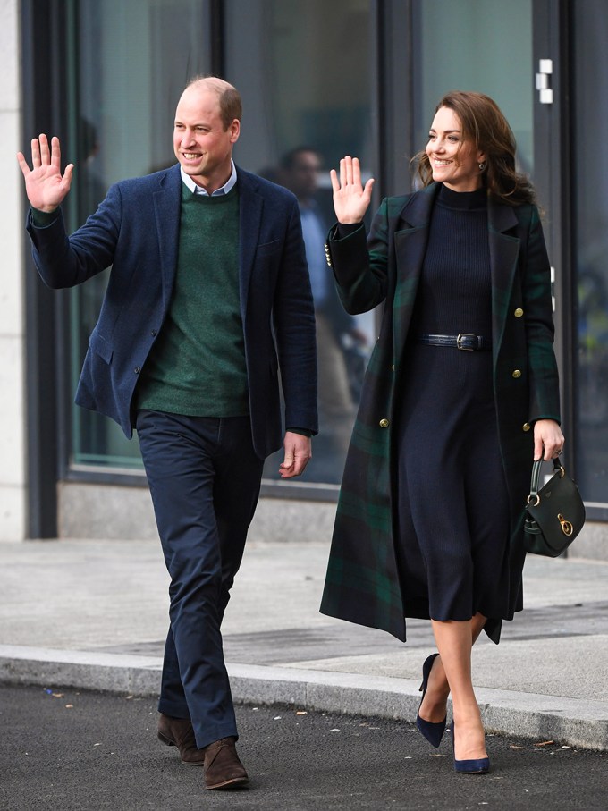 Prince William & Kate Middleton Visit Royal Liverpool University Hospital