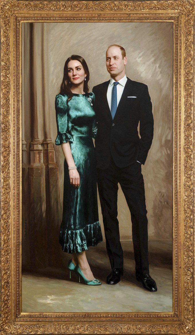 Prince William & Kate Middleton’s Joint Portrait