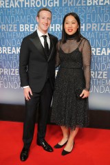 Mark Zuckerberg and Priscilla Chan
Breakthrough Prize, Arrivals, NASA Ames Research Center, Mountain View, USA - 04 Nov 2018