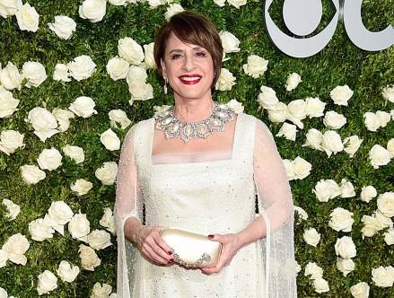 Patti LuPone arrives at the 71st Annual Tony Awards at Radio City Music Hall, in New York.  The 71st Annual Tony Awards - Arrivals, New York, USA - June 11, 2017