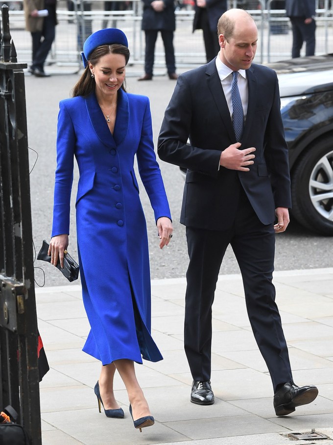 Prince William & Kate Middleton attend Commonwealth Service on Commonwealth Day