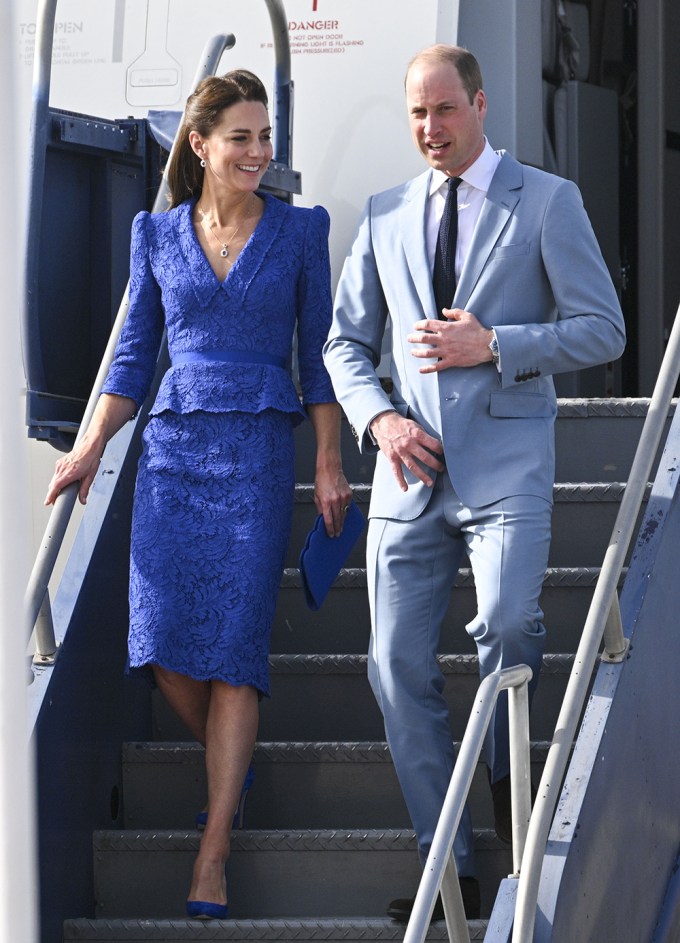 Kate Middleton and Prince William Honor Belize in Blue While On Caribbean Tour