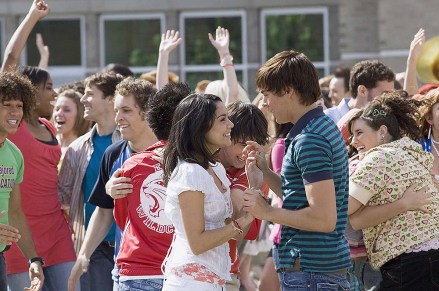 Editorial use only. No book cover usage.
Mandatory Credit: Photo by Moviestore/REX/Shutterstock (1576127a)
High School Musical 2,  Zac Efron,  Vanessa Hudgens,  Corbin Bleu,  Kaycee Stroh
Film and Television
