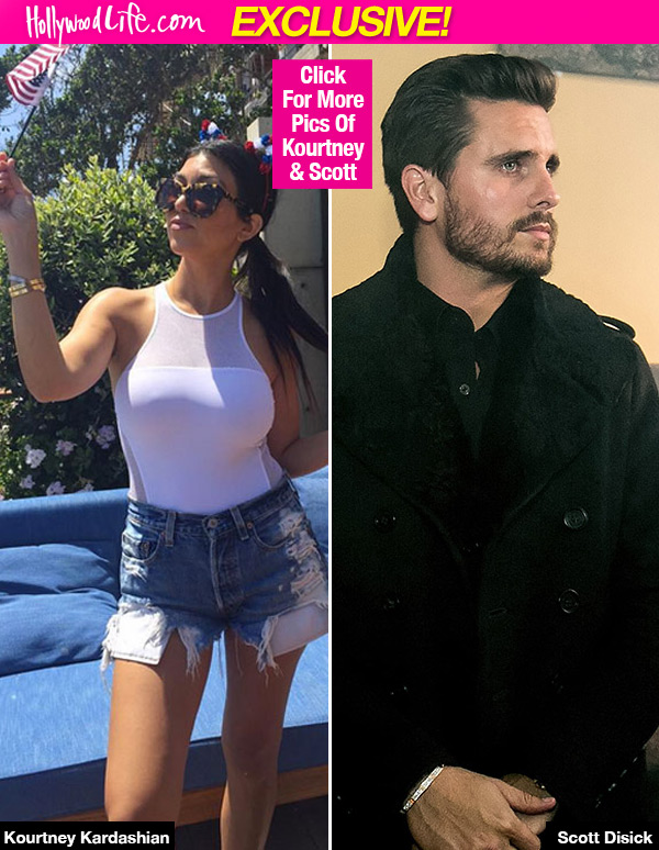 Scott Disick Kourtney Kardashian Fight