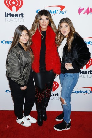 Melania Giudice, Teresa Giudice and Gia Giudice
Z100's iHeartRadio Jingle Ball, New York, USA - 07 Dec 2018