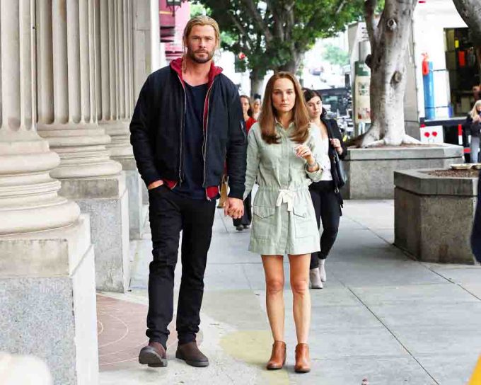 Chris Hemsworth and Natalie Portman film ‘Thor 4’