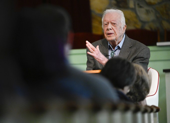 Jimmy Carter Teaches Sunday School