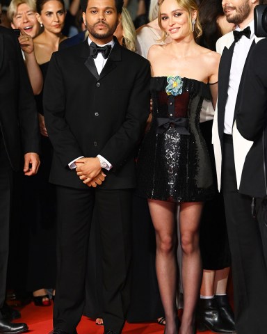 Abel 'The Weeknd' Tesfaye and Lily-Rose Depp
'The Idol' premiere, 76th Cannes Film Festival, France - 22 May 2023