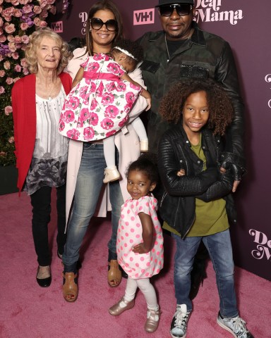 Bobby Brown, Alicia Etheredge and family
VH1's 3rd Annual 'Dear Mama: an Event to Honor Moms', Arrivals, Los Angeles, USA - 03 May 2018