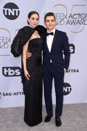 Alison Brie and Dave Franco
25th Annual Screen Actors Guild Awards, Arrivals, Los Angeles, USA - 27 Jan 2019