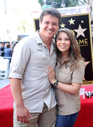 Chandler Powell, Bindi Irwin Steve Irwin honored as a star on the Hollywood Walk of Fame, Los Angeles, USA - Apr 26, 2018.