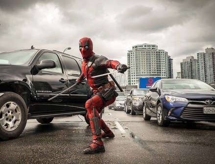 Editorial use only. No book cover usage.Mandatory Credit: Photo by Moviestore/Shutterstock (5140784l)'Deadpool' film - Ryan Reynolds'Deadpool' film - 2016