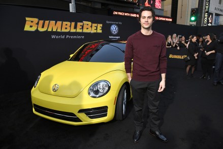 Dylan O'Brien
'Bumblebee' film premiere, Arrivals, Los Angeles, USA - 09 Dec 2018