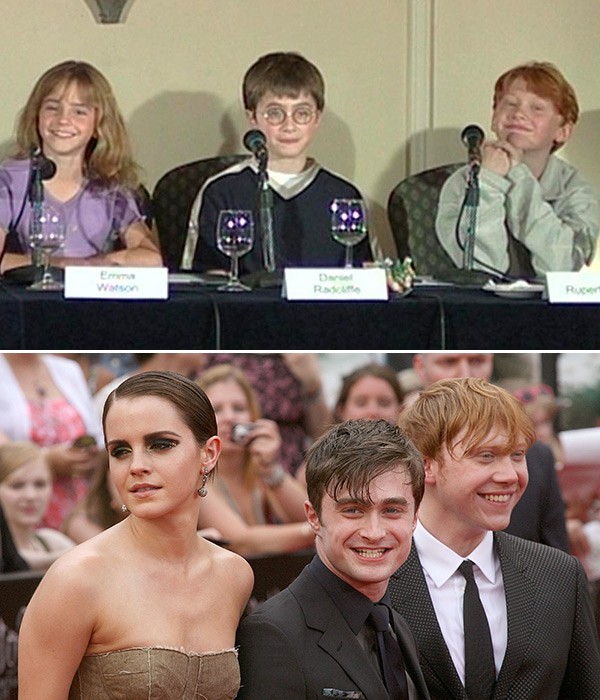 Harry Potter Cast Announcement 15th Anniversary Since The Trio S Reveal Hollywood Life