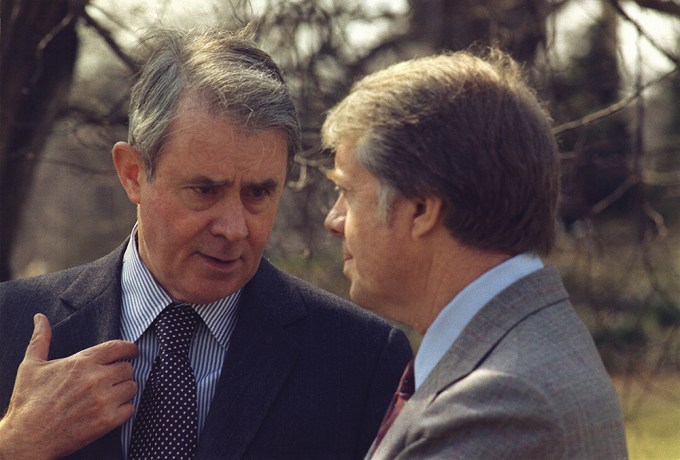 Cyrus Vance & President Carter In 1977