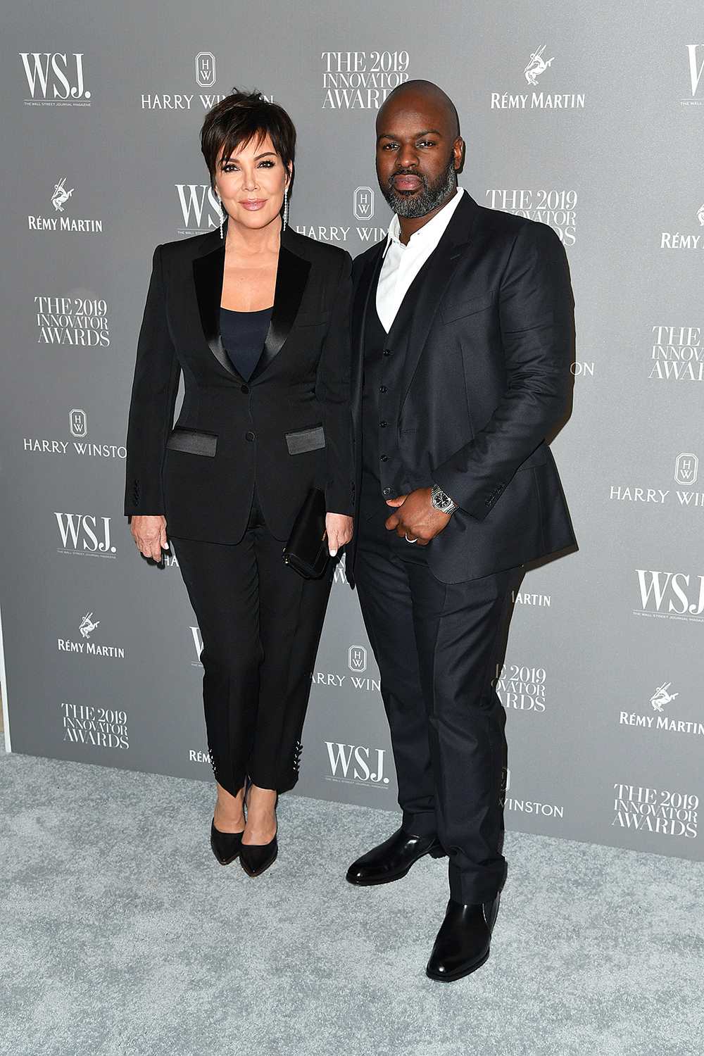 Kris Jenner and Corey Gamble 9th Annual WSJ. Magazine Innovator Awards, Arribos, The Museum of Modern Art, Nueva York, EE. UU. - 6 de noviembre de 2019