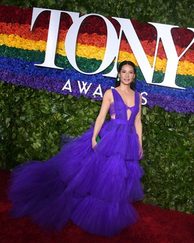 Lucy Liu
73rd Annual Tony Awards, Arrivals, Radio City Music Hall, New York, USA - 09 Jun 2019
Wearing Christian Siriano same outfit as catwalk model *10100211bp