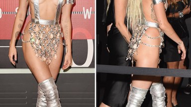 Miley Cyrus Racy VMAs Outfit