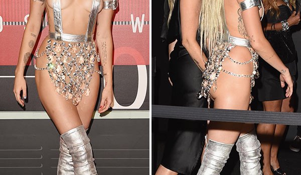 Miley Cyrus Racy VMAs Outfit