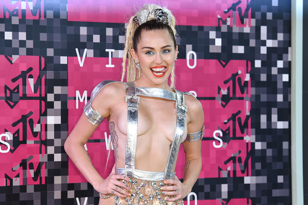 Miley Cyrus
MTV Video Music Awards, Arrivals, Los Angeles, America - 30 Aug 2015