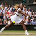Serena Williams during her Ladies' Singles final
Wimbledon Tennis Championships, Day 12, The All England Lawn Tennis and Croquet Club, London, UK - 13 Jul 2019