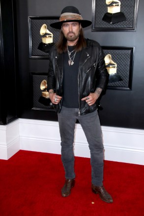 Billy Ray Cyrus 62nd Annual Grammy Awards, Arrivi, Los Angeles, USA - 26 gennaio 2020