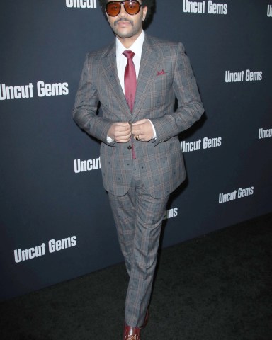 The Weeknd
'Uncut Gems' film premiere, Arrivals, Cinerama Dome, Los Angeles, USA - 11 Dec 2019
Wearing Gucci