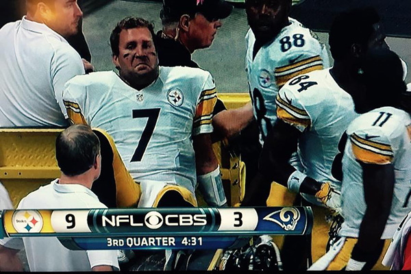 Ben Roethlisberger Injury Pittsburgh Steelers Quarterback