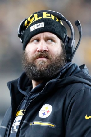 Pittsburgh Steelers quarterback Ben Roethlisberger stands on the sidelines during the first half of an NFL football game against the Buffalo Bills in Pittsburgh,. The Bills won 17-10
Bills Steelers Football, Pittsburgh, USA - 15 Dec 2019