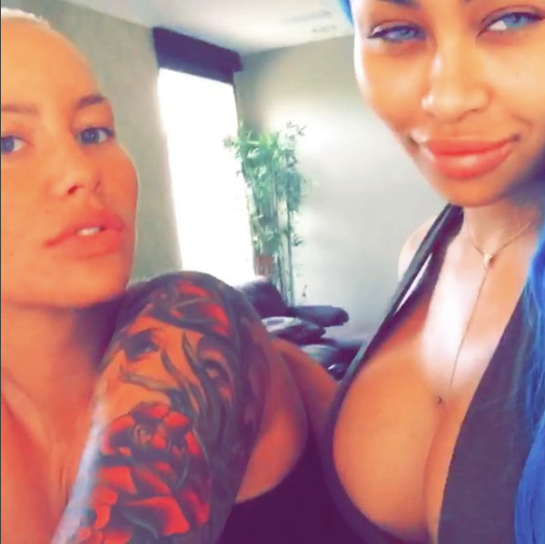 [video] Blac Chyna And Amber Rose Go Makeup Free And Flaunt