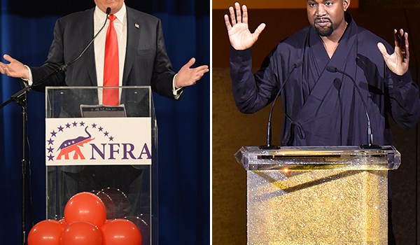 Donald Trump Kanye West President