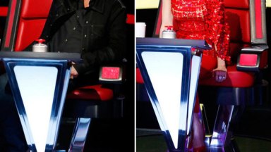 Gwen Stefani Blake Shelton Flirting