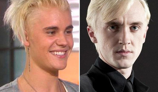 Draco Malfoy Justin Bieber Bleached Hair