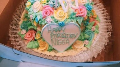 Kylie Jenner N Word Cake