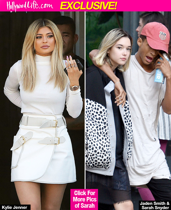 Kylie Jenner Sarah Snyder Warned Jaden Smith Girlfriend