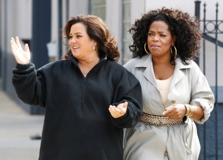 Rosie O'Donnell, Oprah Winfrey Oprah Winfrey, right, and Rosie O'Donnell walk together outside Harpo Studios in Chicago before unveiling a new sign to welcome "The Rosie Show" . "The Rosie Show" premieres Monday, Oct. 10 on the Oprah Winfrey Network and will be filmed at the former home of "The Oprah Winfrey Show
People Winfrey ODonnell, Chicago, USA
