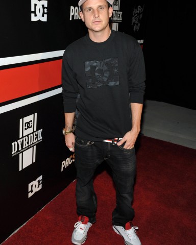 Rob Dyrdek arrives at PacSun and DC Shoes "Golden State of Mind" event held at Fantasy Factory on in Los AngelesPacSun and DC Shoes Golden State of Mind, Los Angeles, USA - 22 Sep 2012