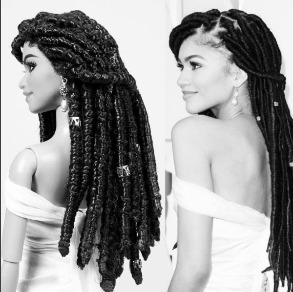 Zendaya best sale dreads barbie