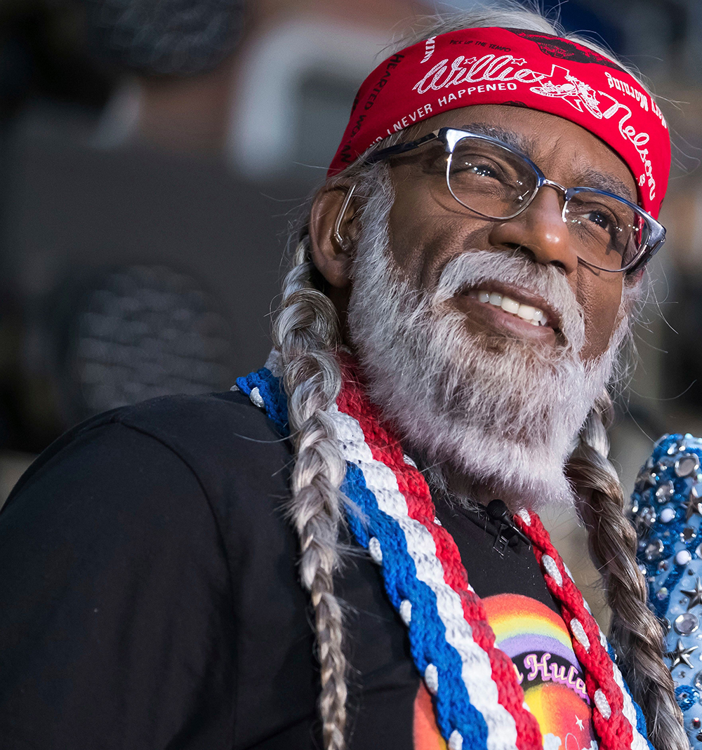 Al Roker dresses as Willie Nelson during NBC's "Today" show Halloween special at Rockefeller Plaza, in New York
NBC's Today Show Halloween 2017, New York, USA - 31 Oct 2017