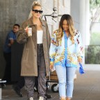*EXCLUSIVE* Khloe Kardashian hangs out with her BFF Malika Haqq for lunch in Los Angeles
