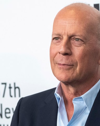 Bruce Willis attends the "Motherless Brooklyn" premiere during the 57th New York Film Festival at Alice Tully Hall, in New York 2019 NYFF - "Motherless Brooklyn" Premiere, New York, USA - 11 Oct 2019