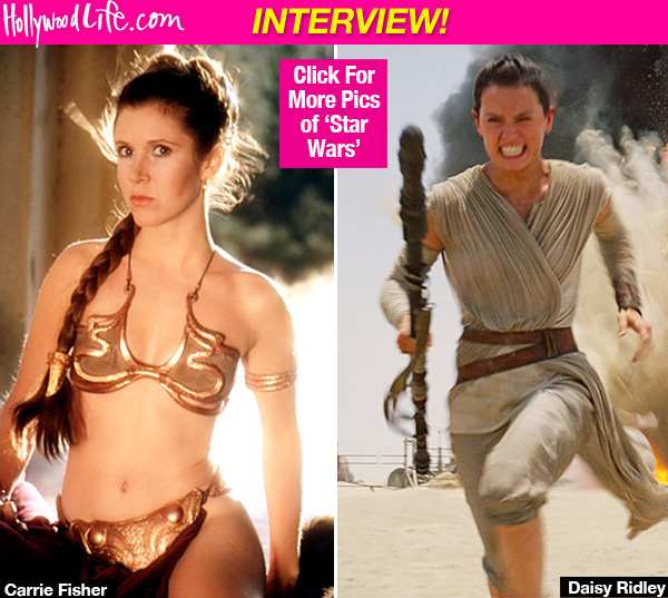 Carrie Fisher Interviews Daisy Ridley