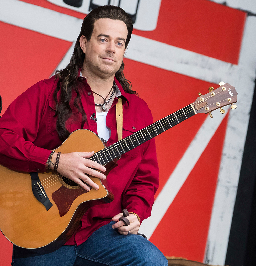 Carson Daly dressed as Billy Ray Cyrus appears on NBC's "Today" show Halloween special at Rockefeller Plaza, in New York
NBC's Today Show Halloween 2017, New York, USA - 31 Oct 2017