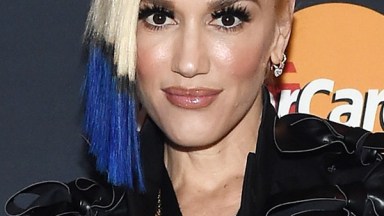 Gwen Stefani Blue Hair