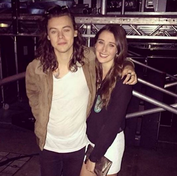 [PIC] Harry Styles With Childhood Girlfriend — New Pic Together