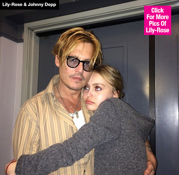 Johnny Depp Worried Daughter Lily-Rose