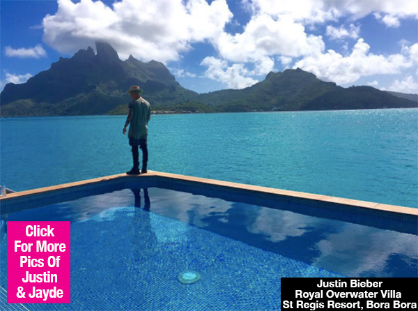 Justin Bieber Bora Bora Resort