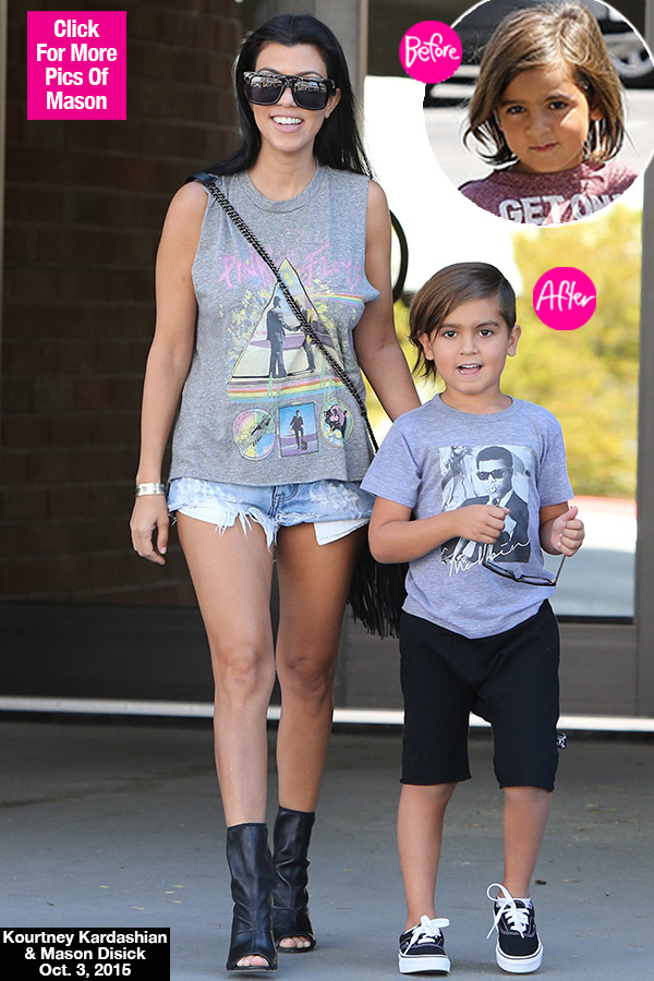 Mason Disick Shaved Head