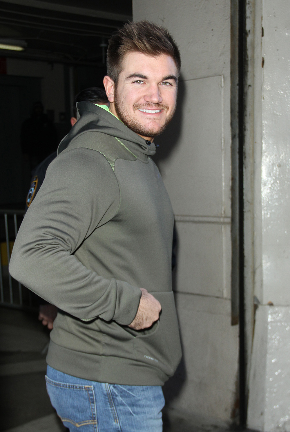 Alek Skarlatos
Alex Skarlatos out and about, New York, America - 06 Jan 2016